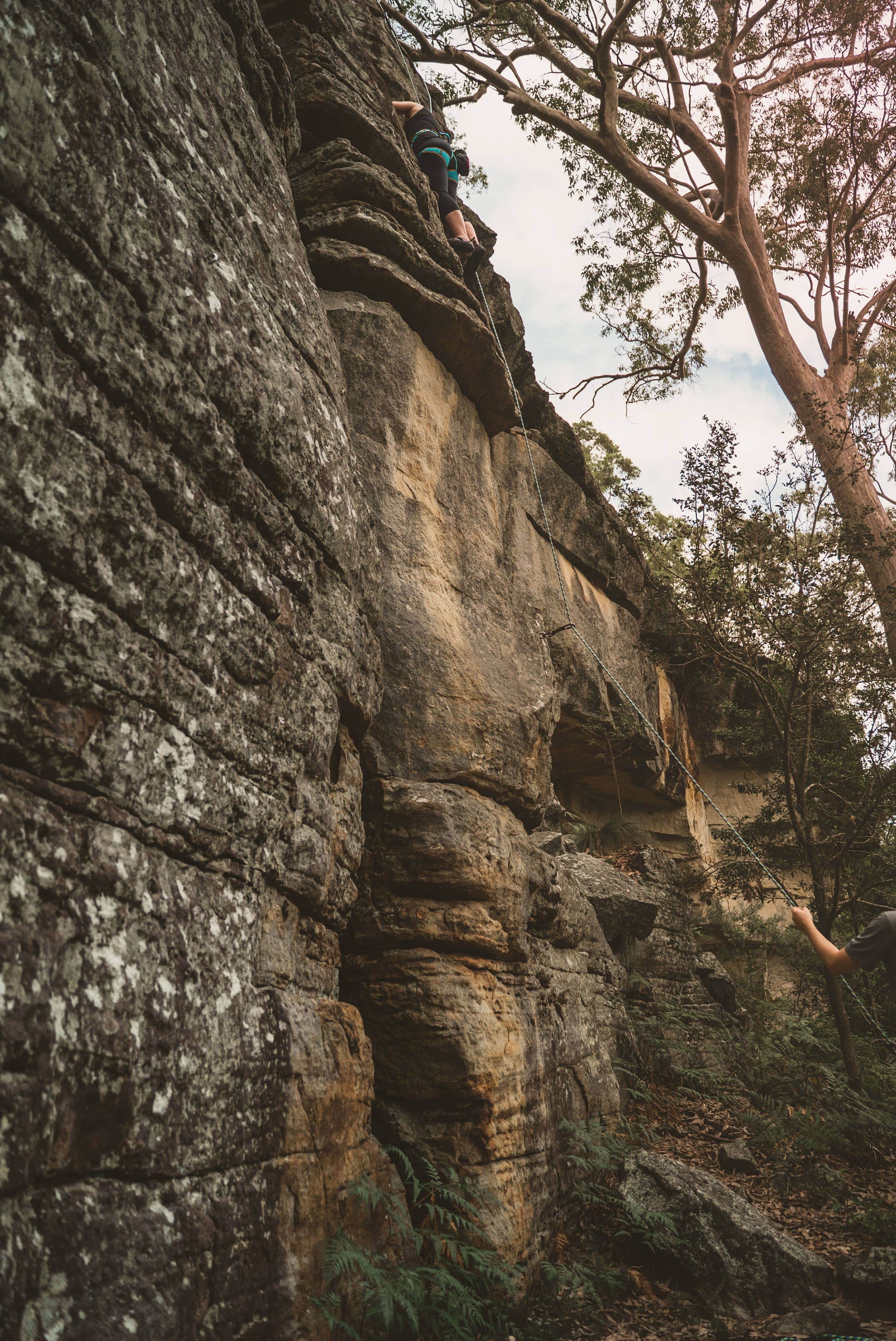 Jenny climb nowra left