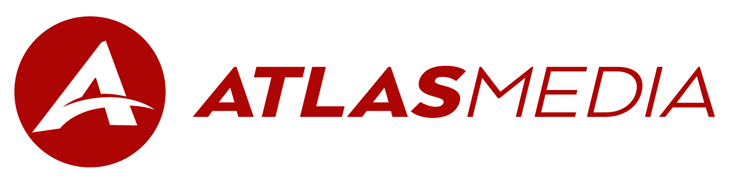 Atlas Media Logo-Horiz Transparent-RED