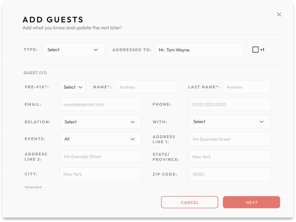 The easier way to collect guest info