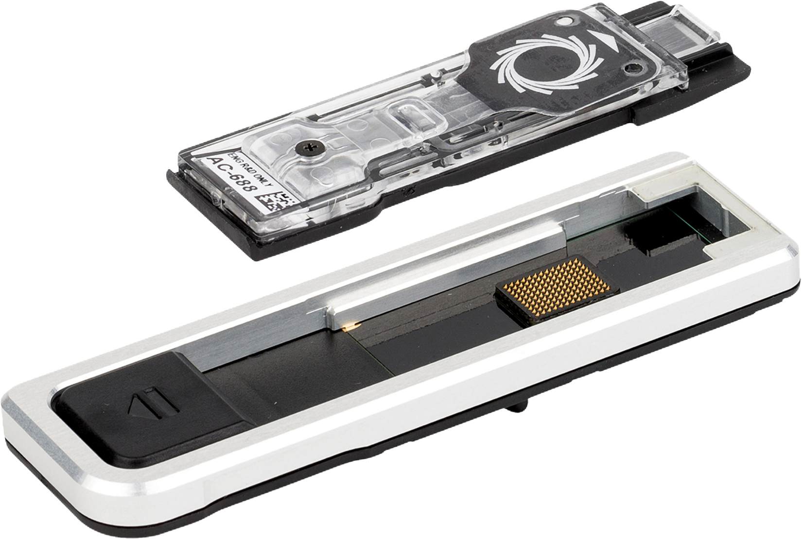 Flongle flow cell with adapter