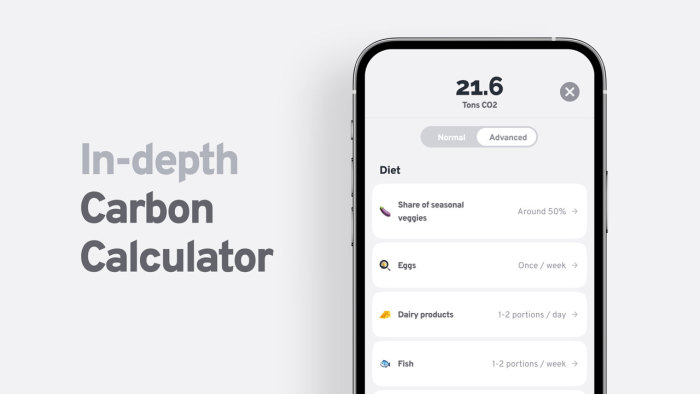 Our carbon calculator