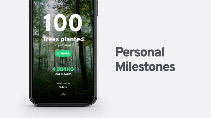 feature: personal milestones