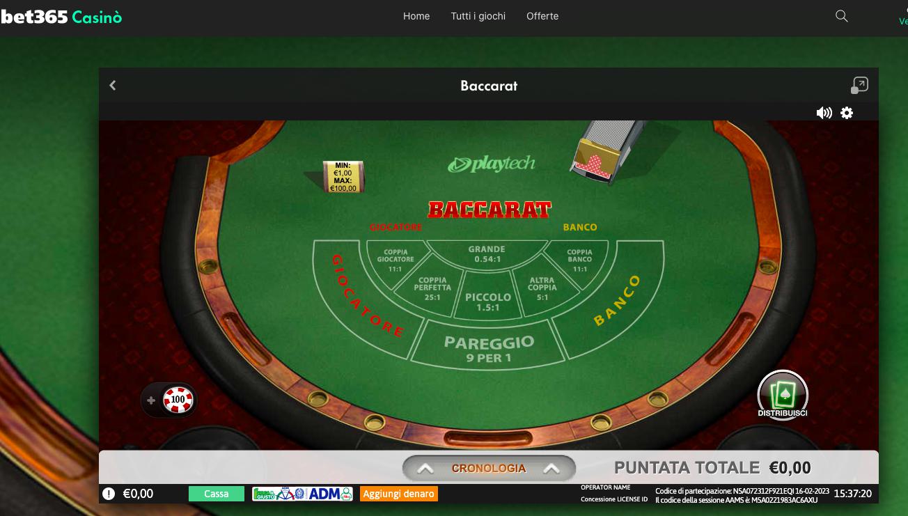 Bet365 Giochi