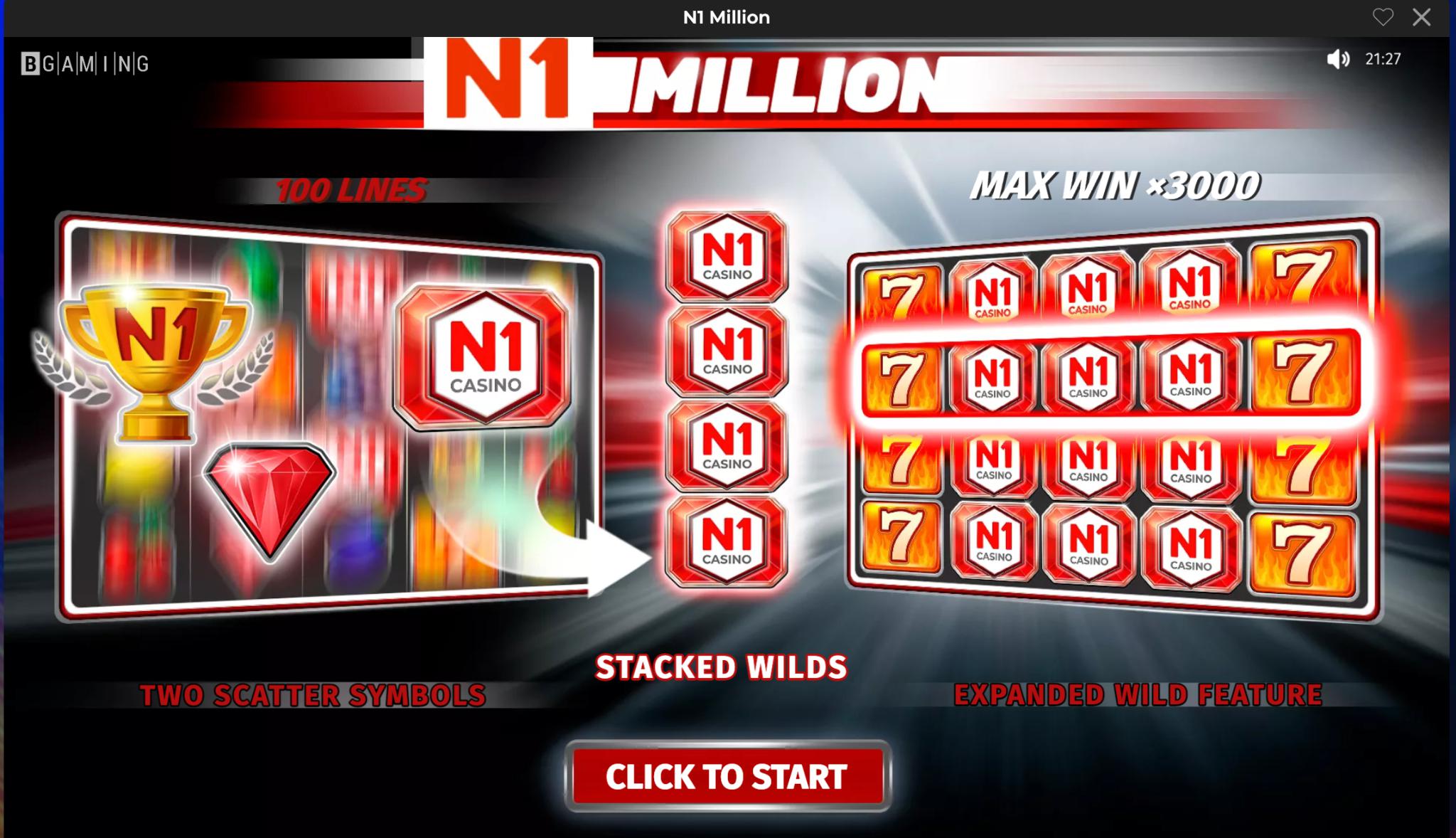 N1 Casino Million