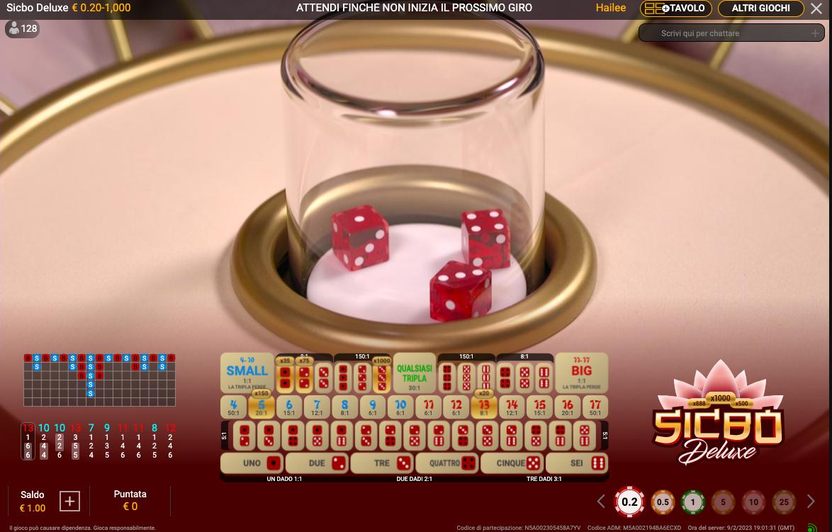 888Casino Casinò Live