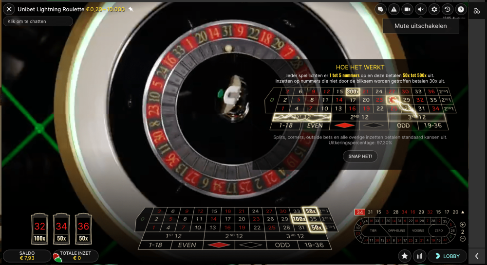 Lightning Roulette screenshot 3