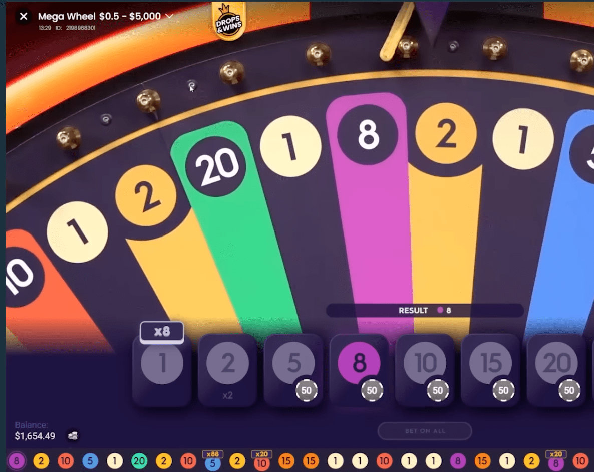 Mega Wheel screenshot