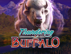 Thundering Buffalo game logo