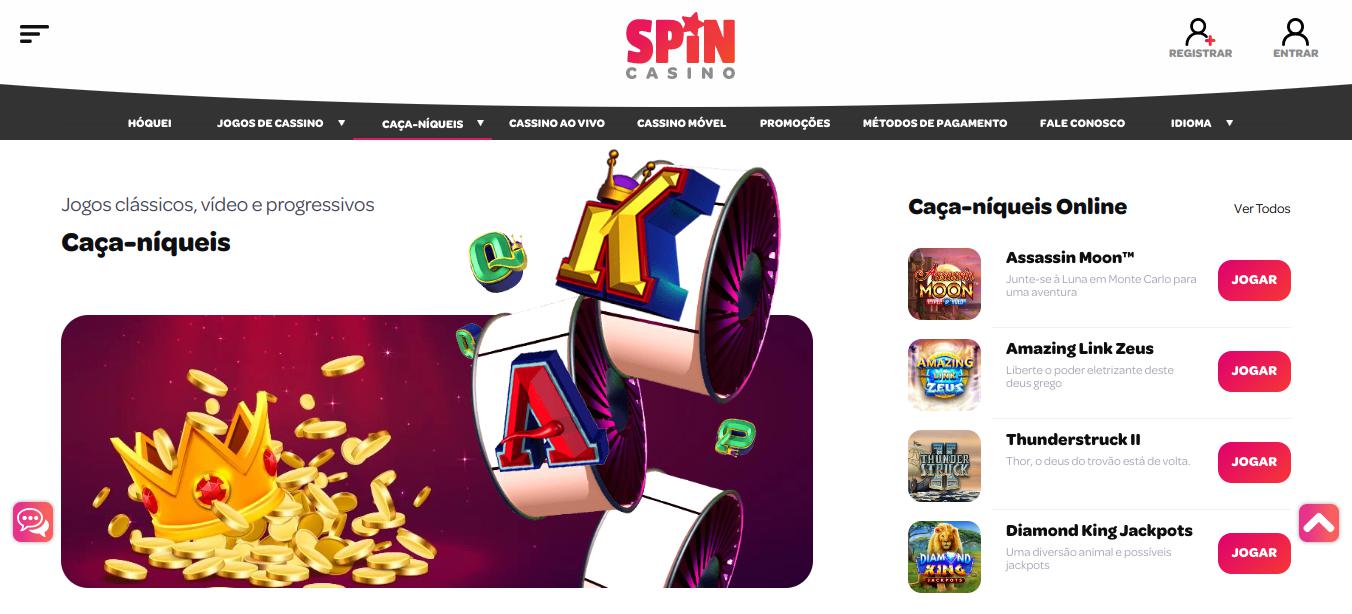 Spin Cassino Jogos