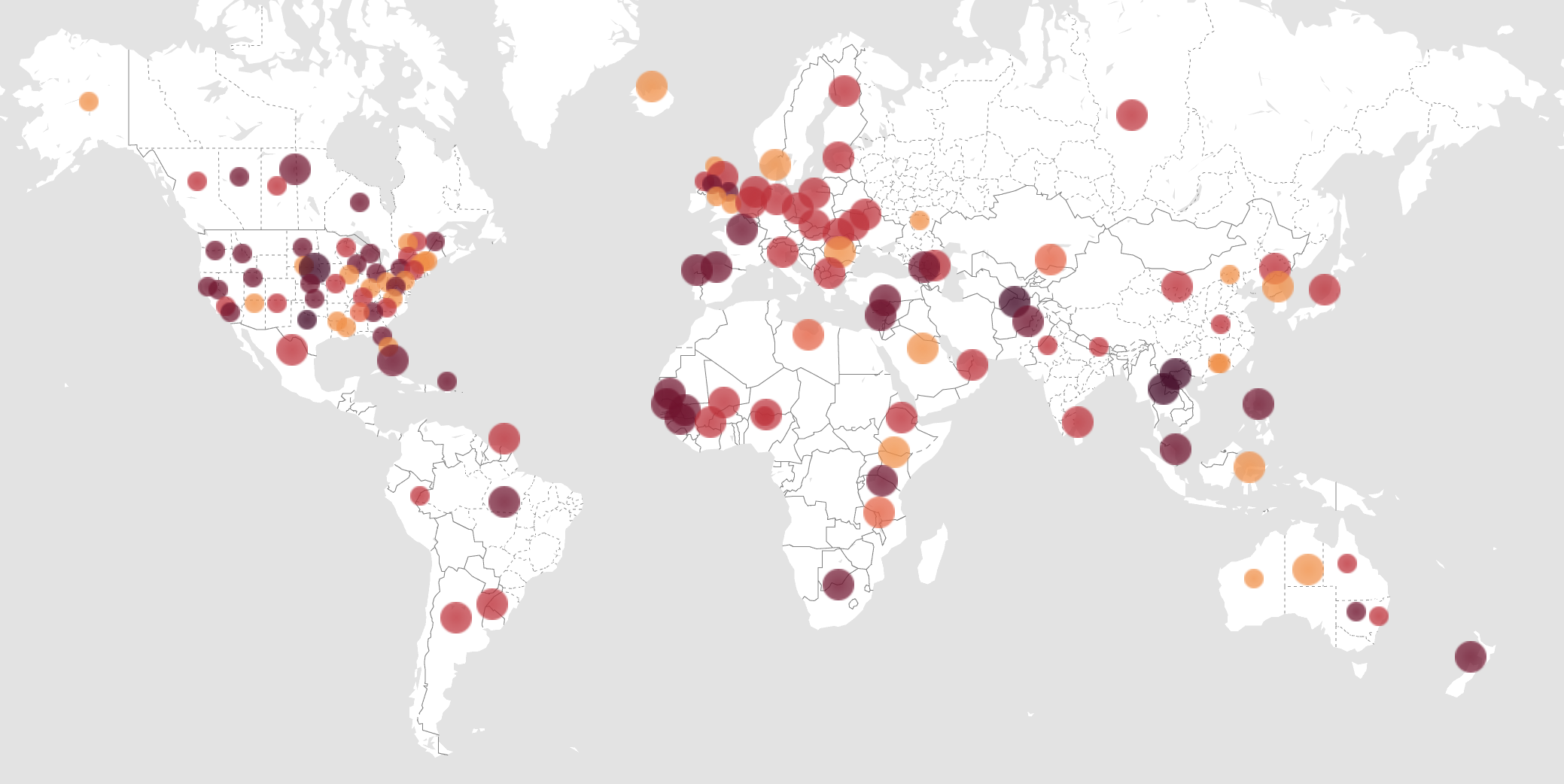Disease Daily Global Map