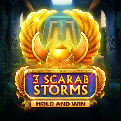 3 Scarab Storms Hold and Win