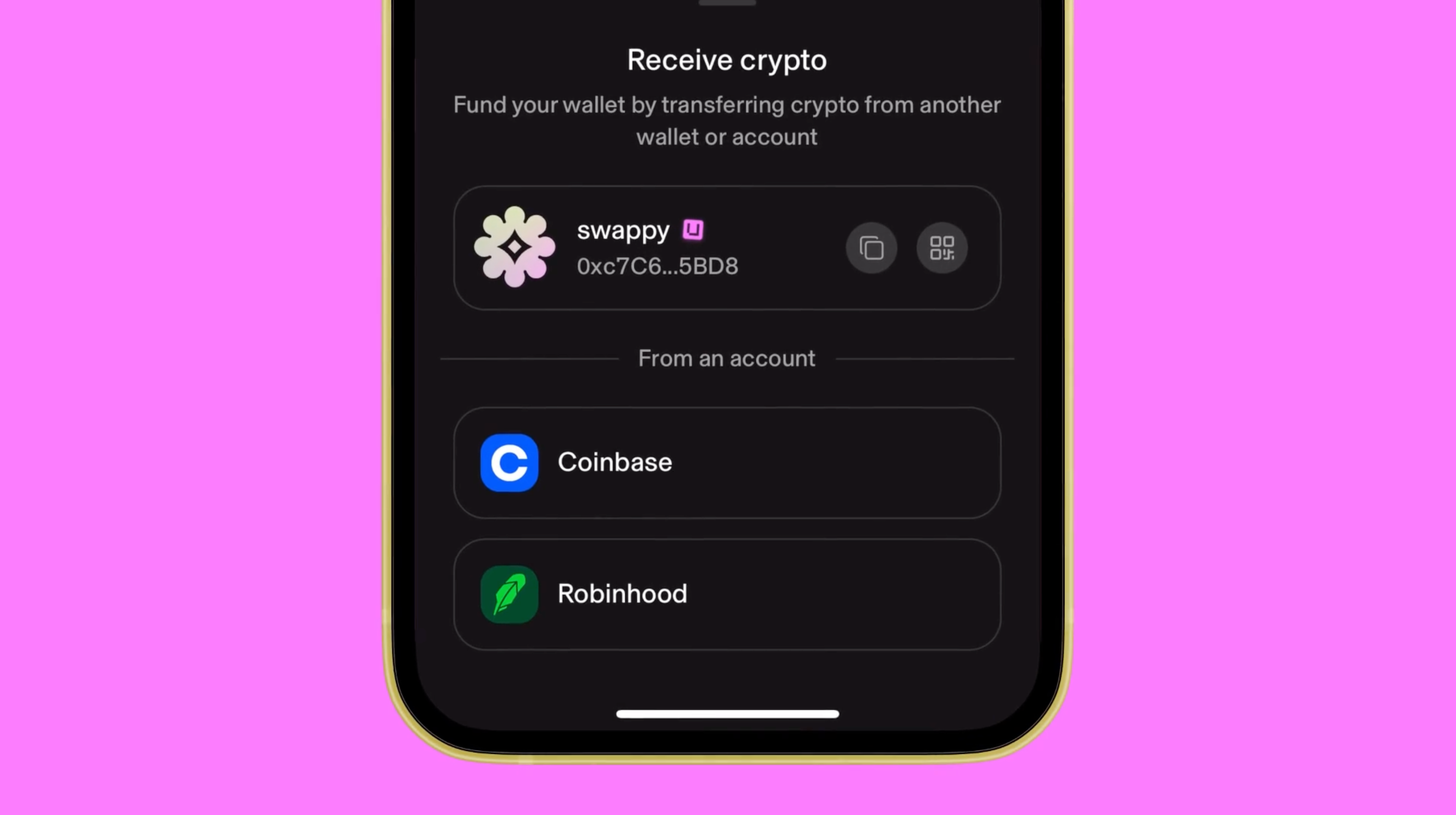 More Options to Go Direct to DeFi: Transfer from CEX