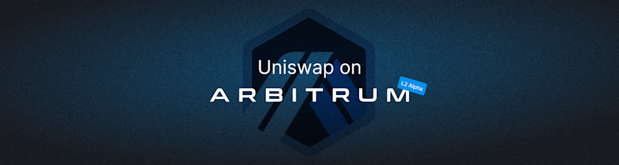 Uniswap on Abitrum blog banner