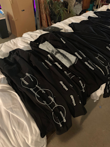 Uniswap shirts newly silk screened