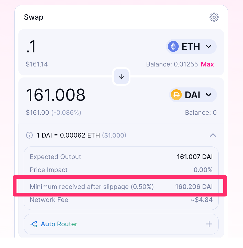 Safety and Simplicity with Uniswap