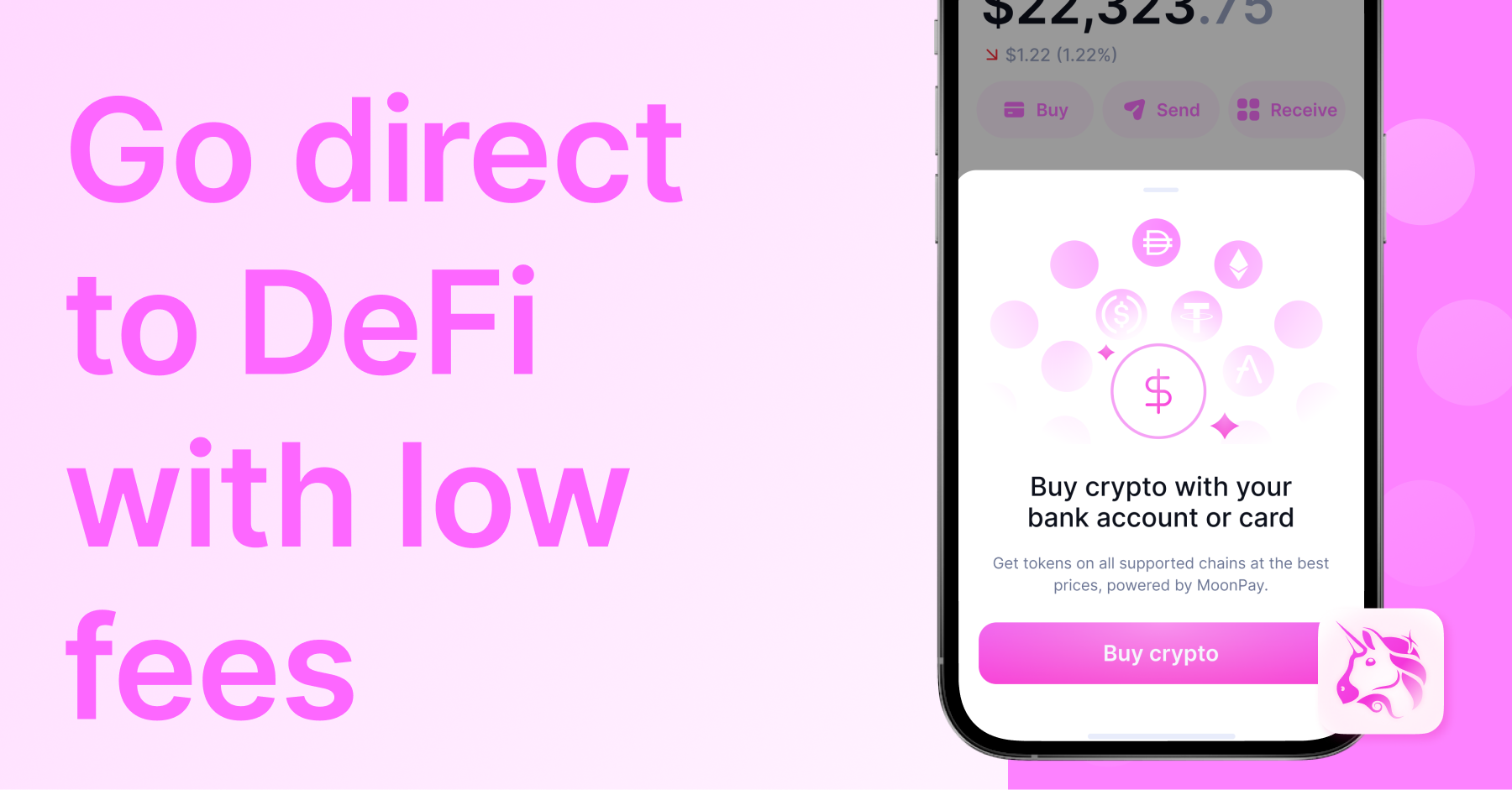 Uniswap App is available now