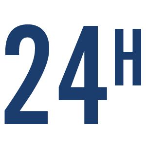Icône indiquant 24h d'hydratation