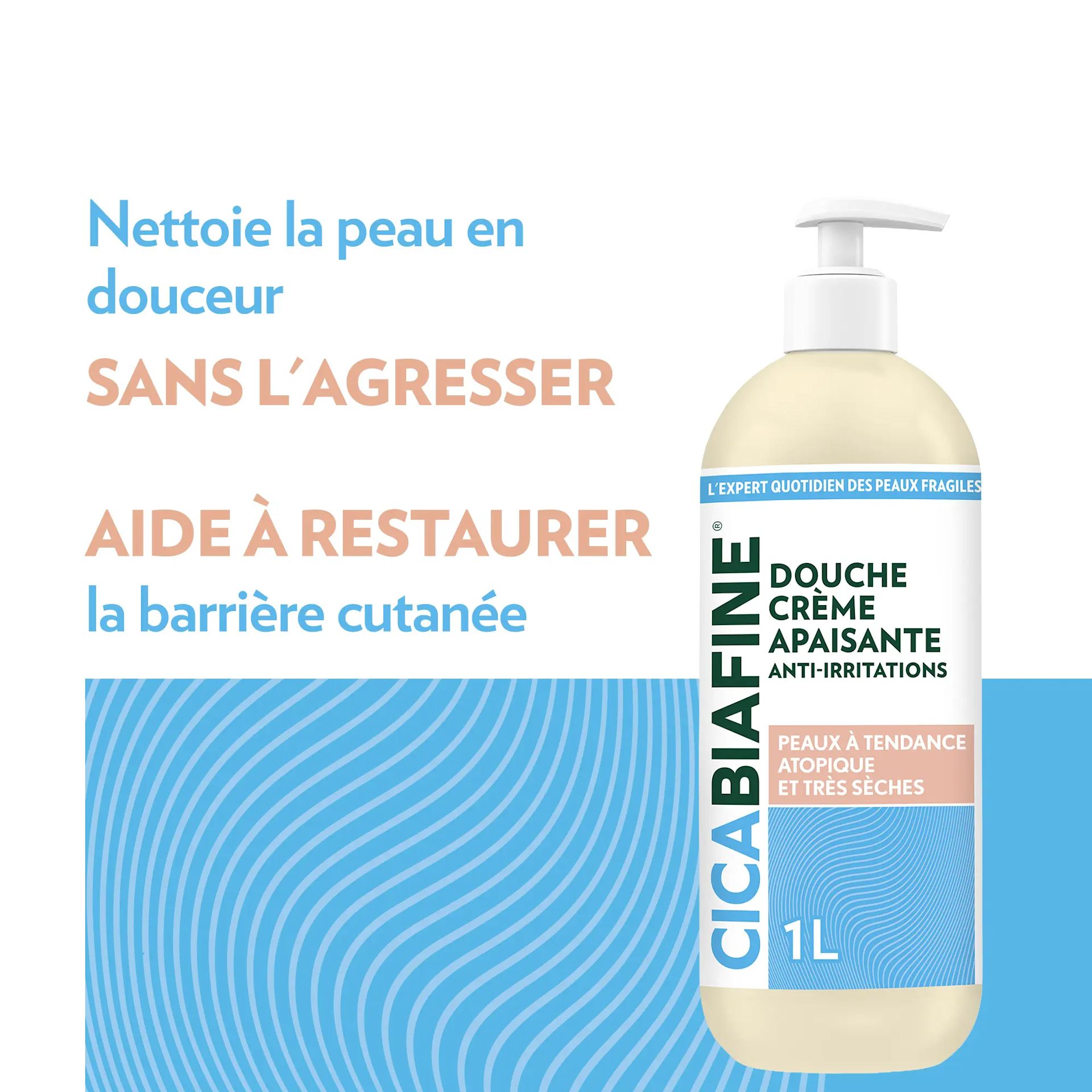 Douche Crème Anti-Irritations Apaisante