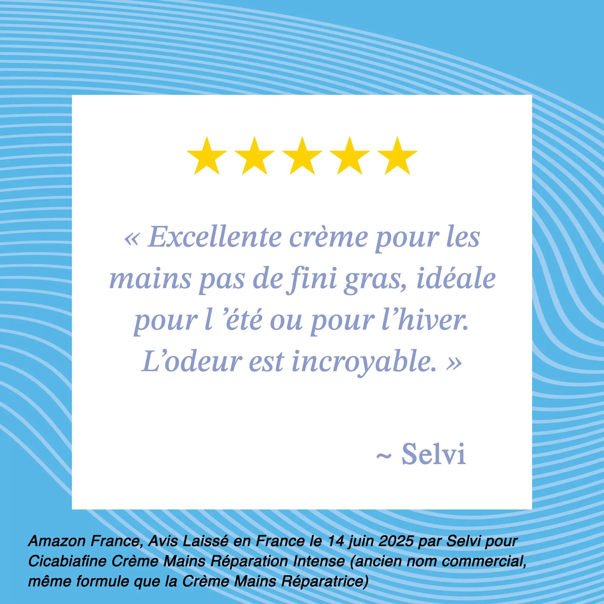 Crème Mains Réparation Intense