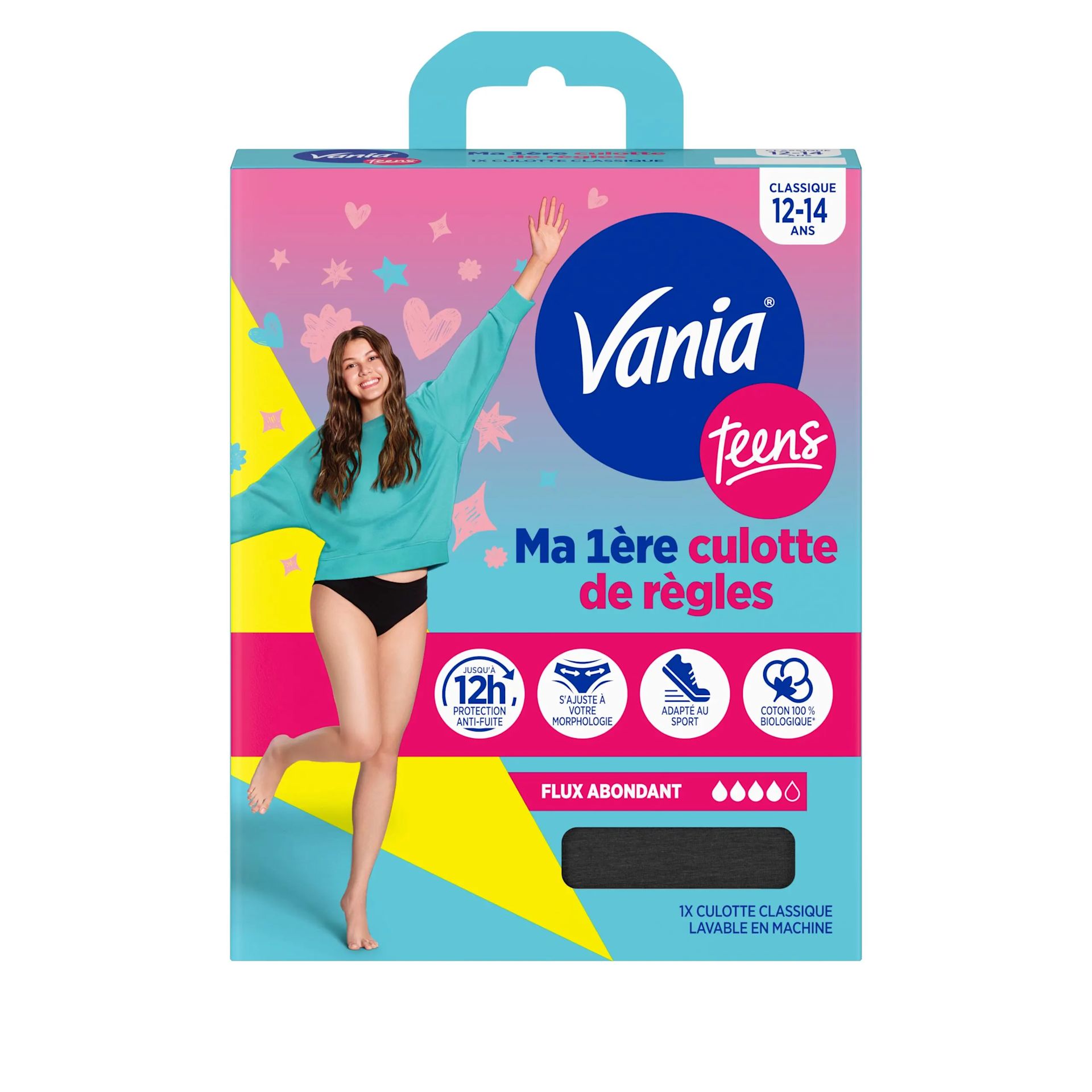 Vania® Teens ma première culotte de règle