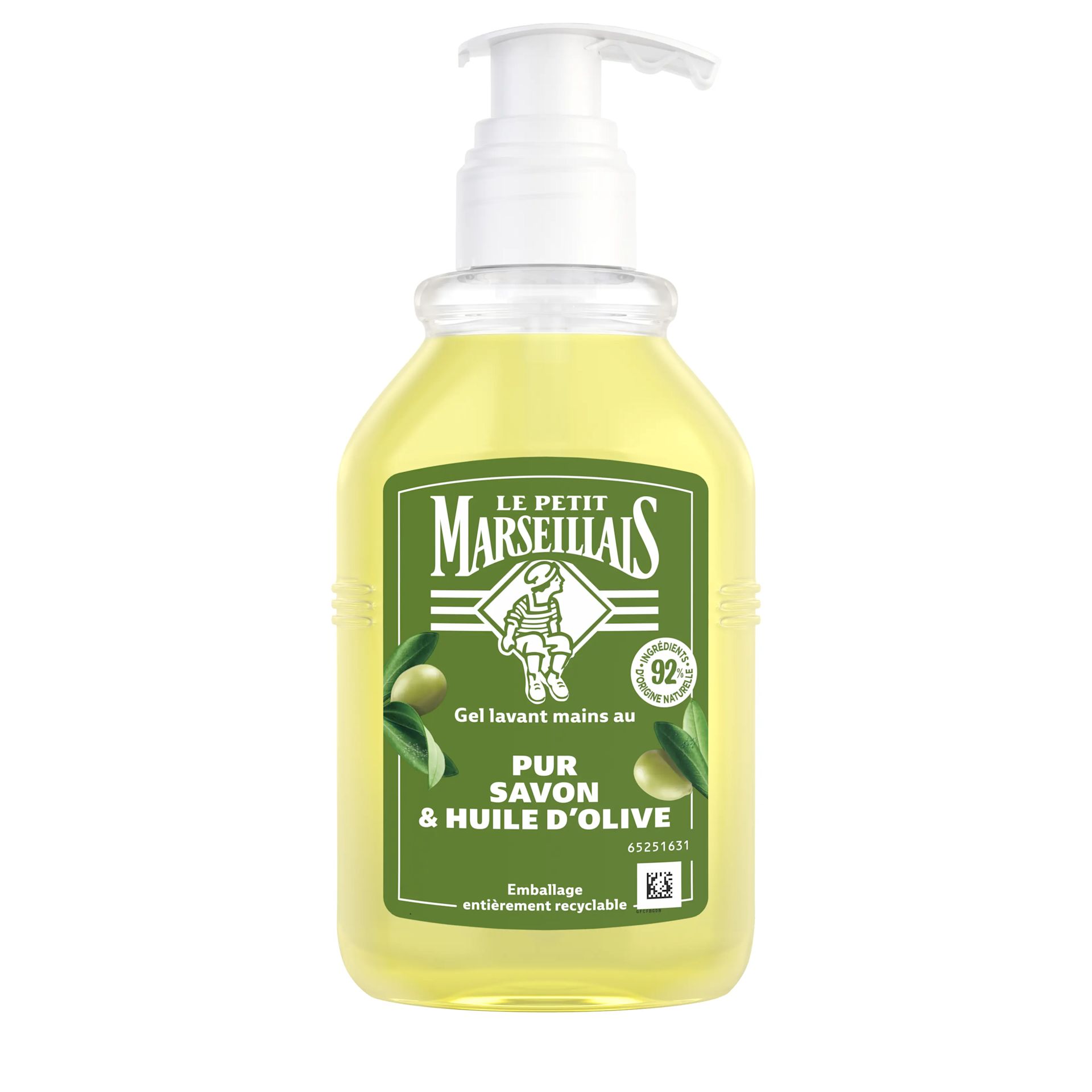 Gel Lavant mains au Pur Savon & Huile d’Olive