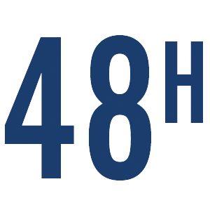 Icône 48h d'hydratation