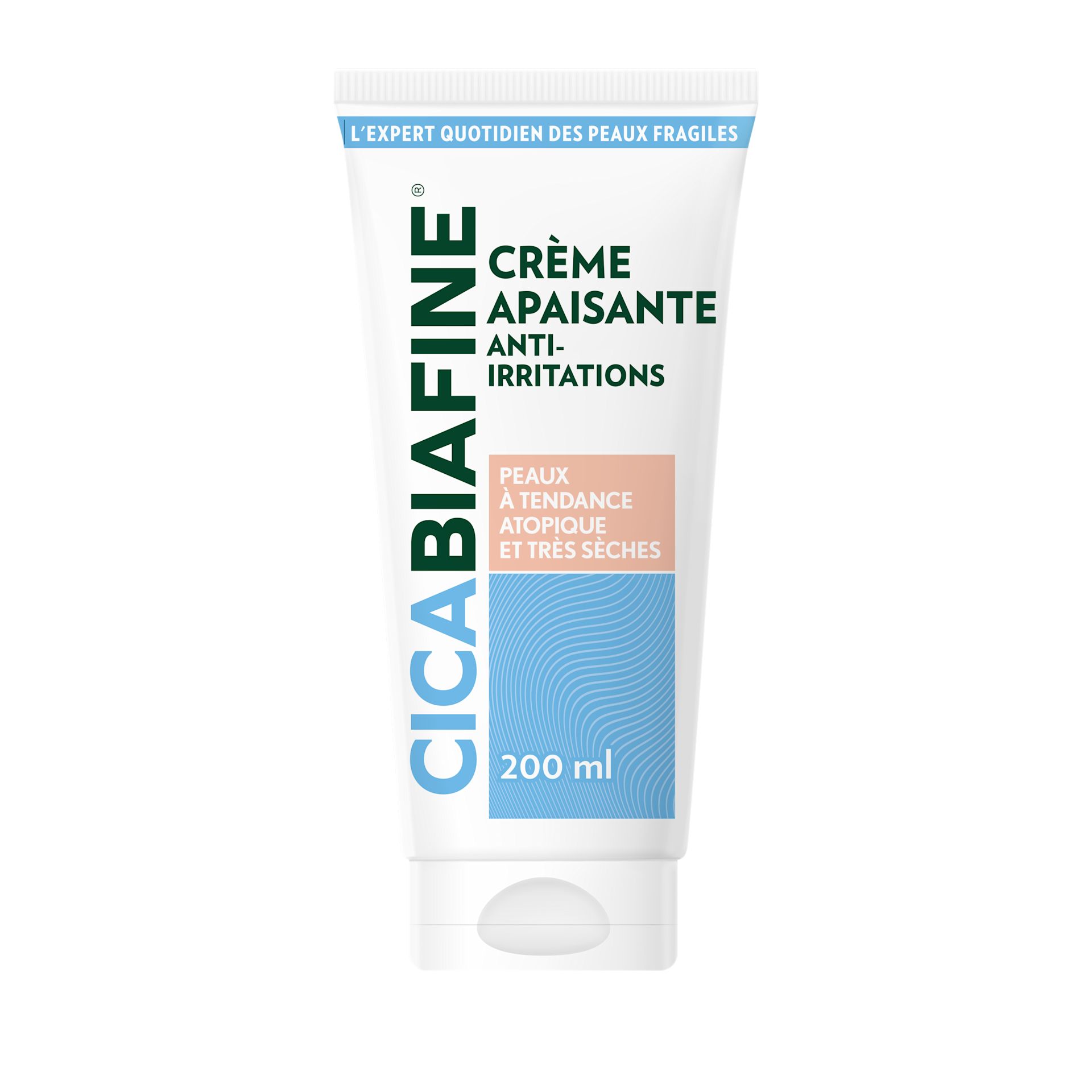 Crème nourrissante anti-démangeaisons en tube de 200ml Biafine®