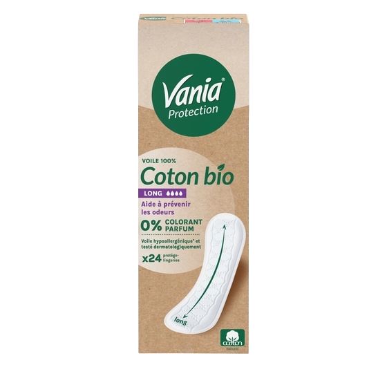VANIA® Voile 100% Coton bio Long