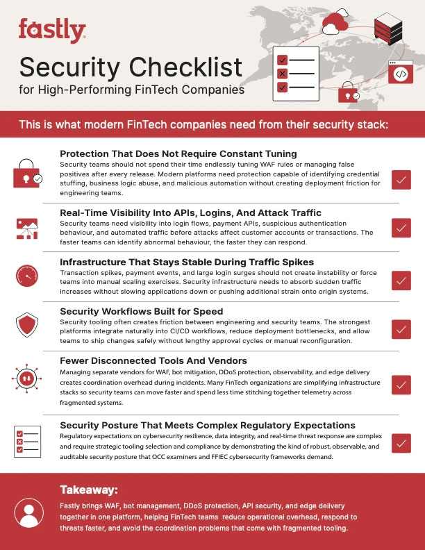 Security Checklist for High-Performing Fintech companies Image