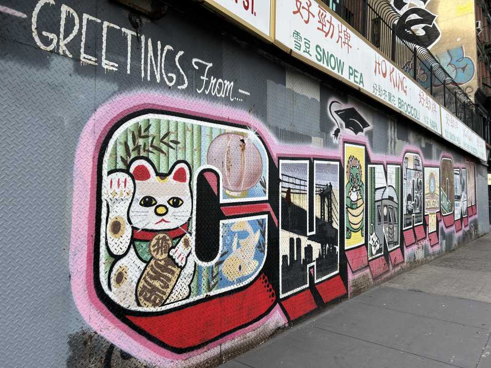 Chinatown mural