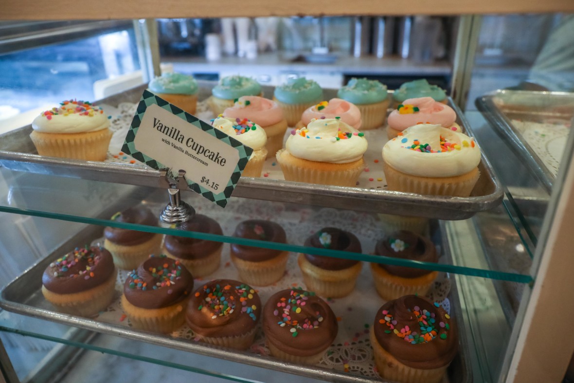 Magnolia Bakery's signature cupcakes 