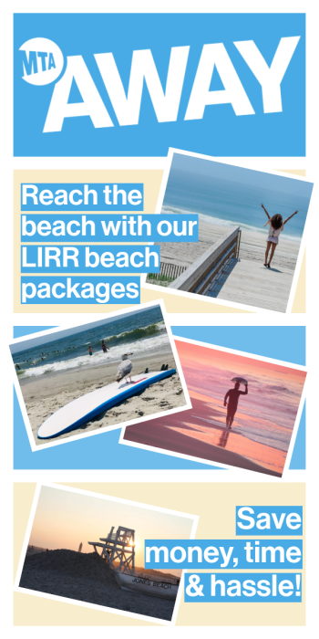 MTA Away LIRR Beaches 2024 sidebar web ad