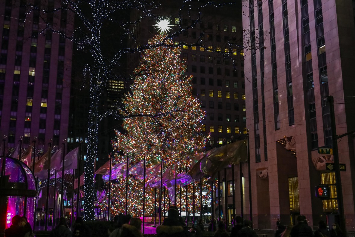 Rockefeller Center tree
