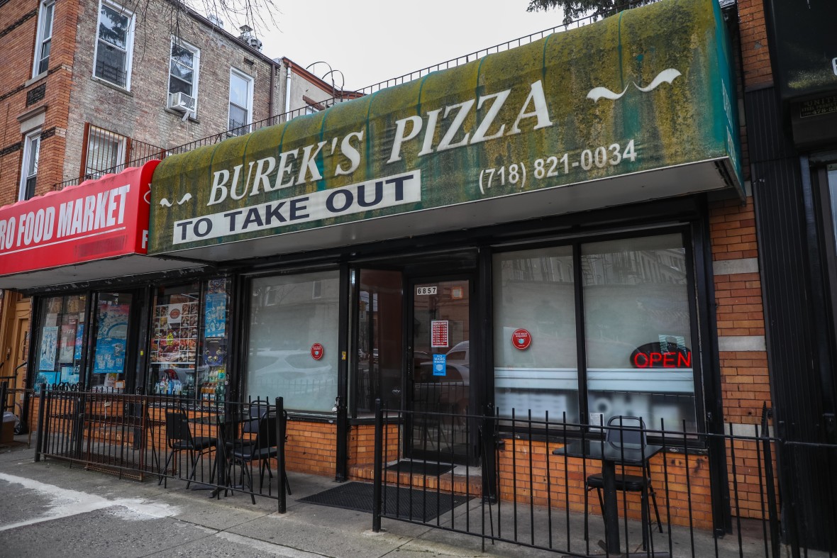Burek's Pizza on Forest Avenue