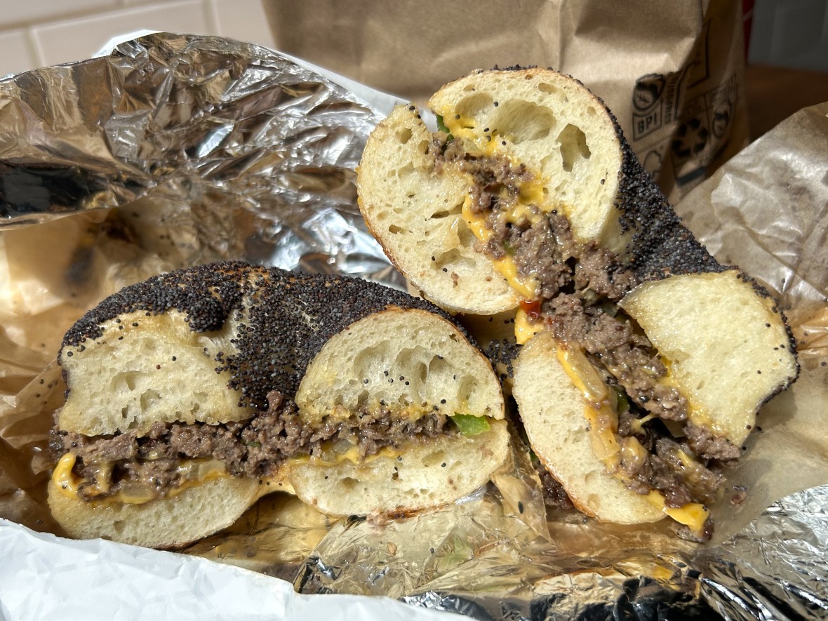 Bo-s Bagels chopped cheese