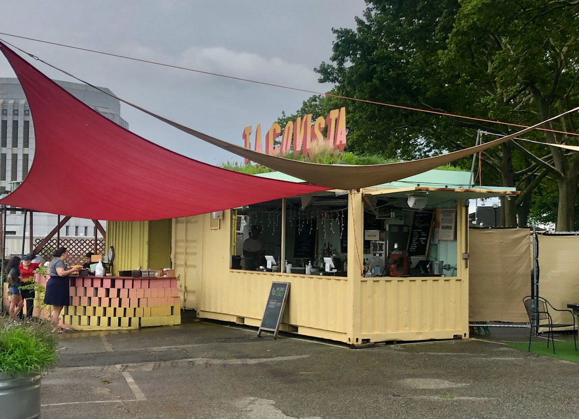 Taco Vista restaurant on Governors Island