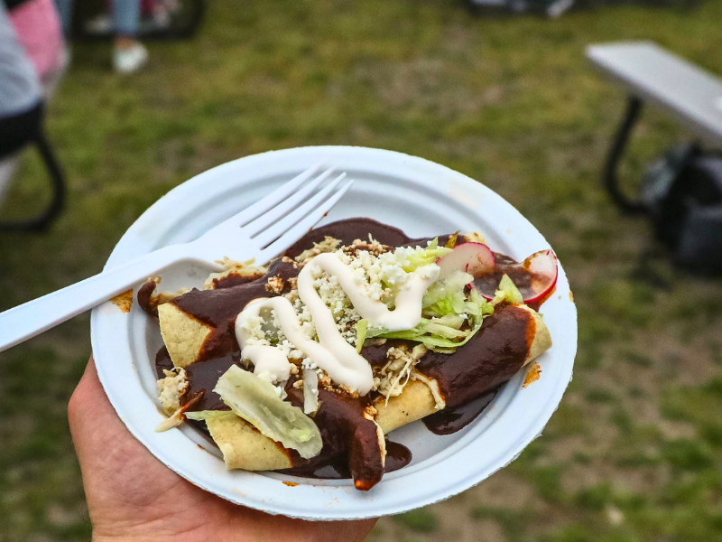 Envueltos de Mole Poblano, from Nixtamal 