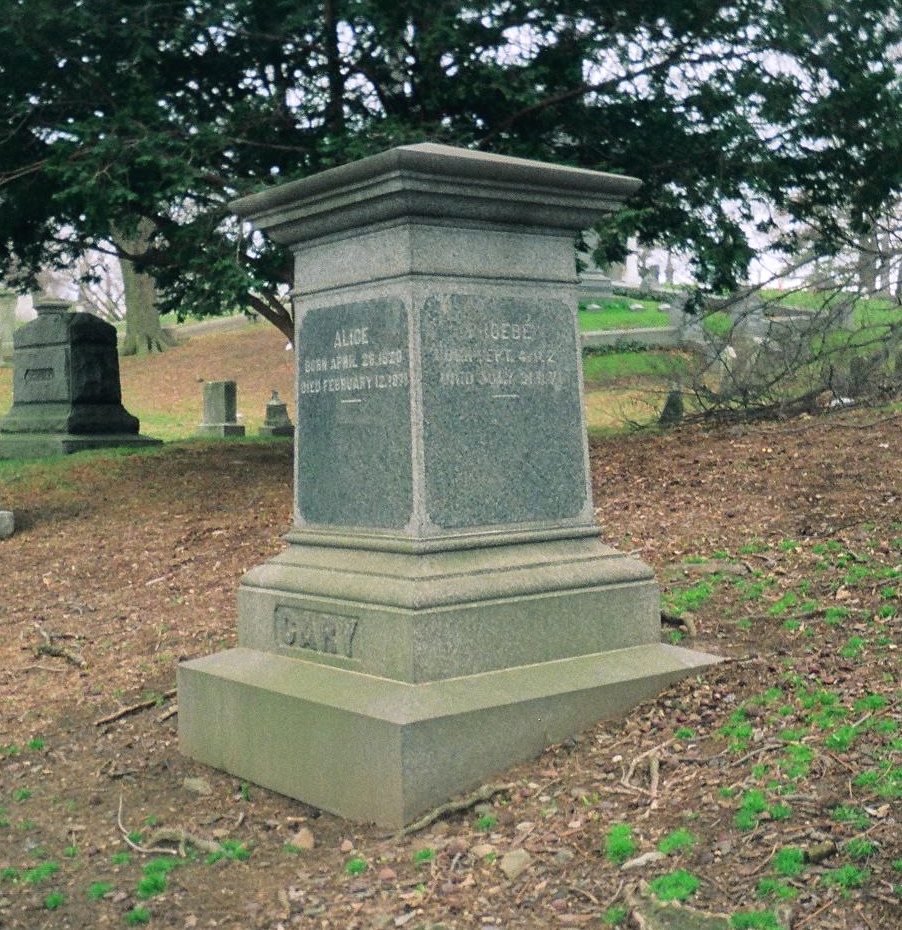 Grave of Cary sisters