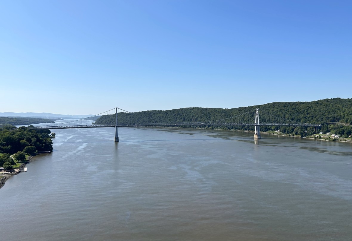 Mid-Hudson Bridge Walkway view