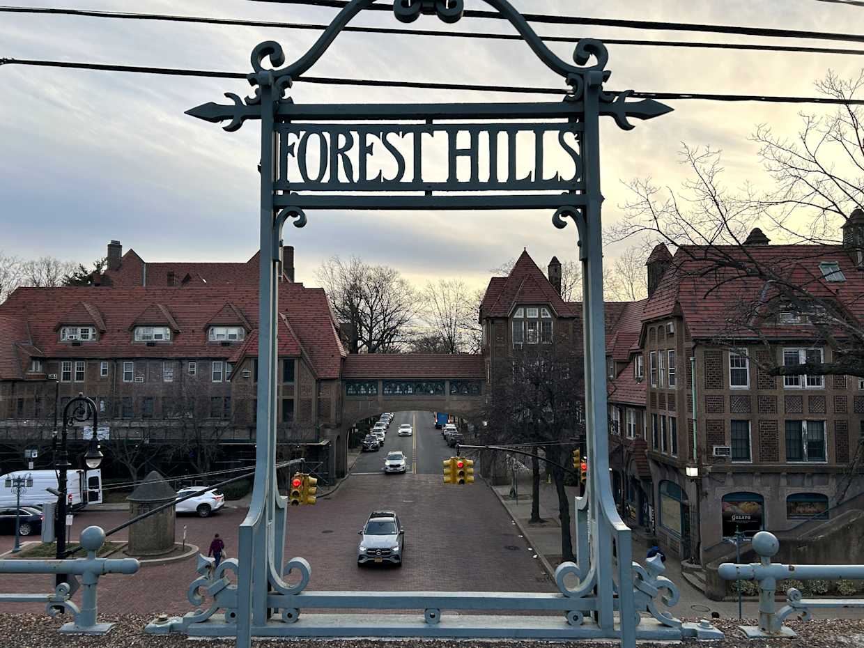 Forest Hills LIRR signage Station Square