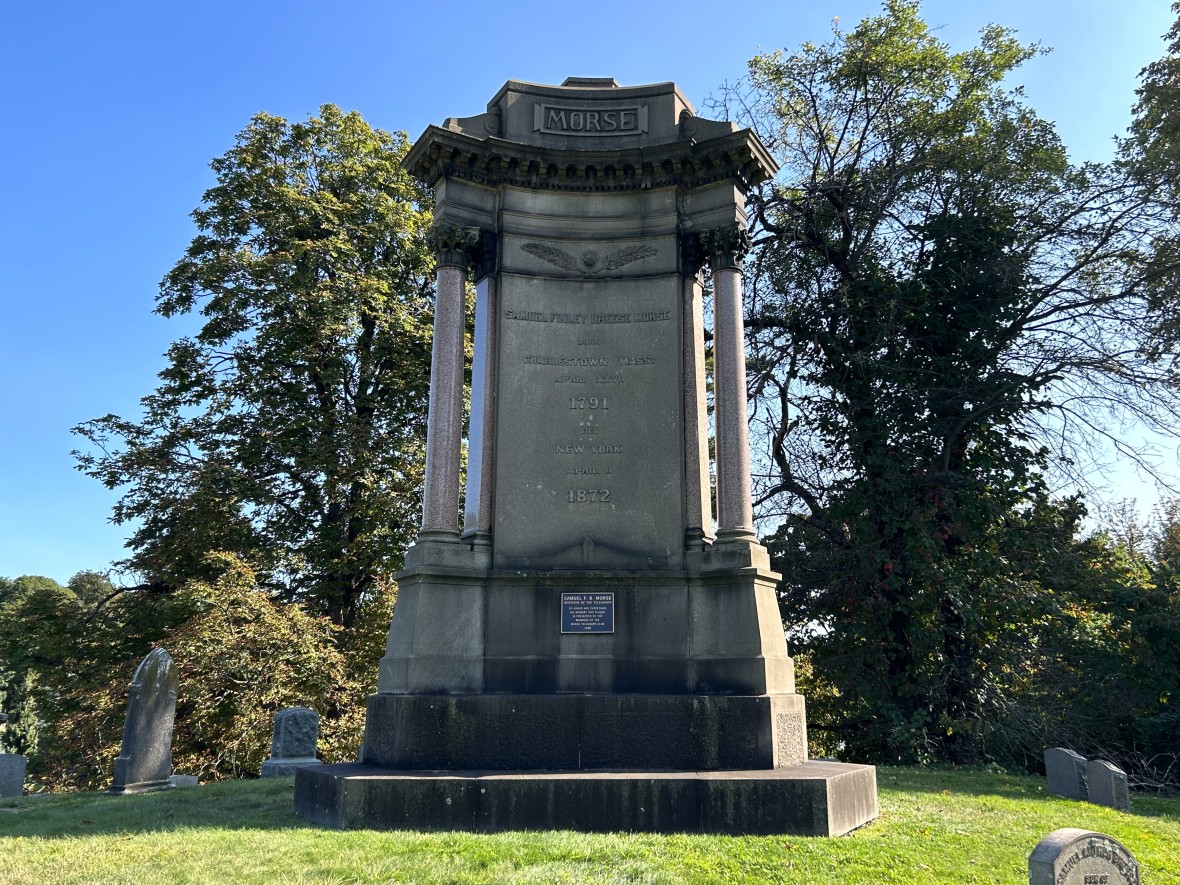 Samuel Morse grave