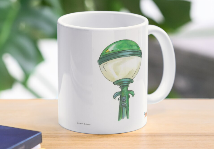 Subway Globe mug