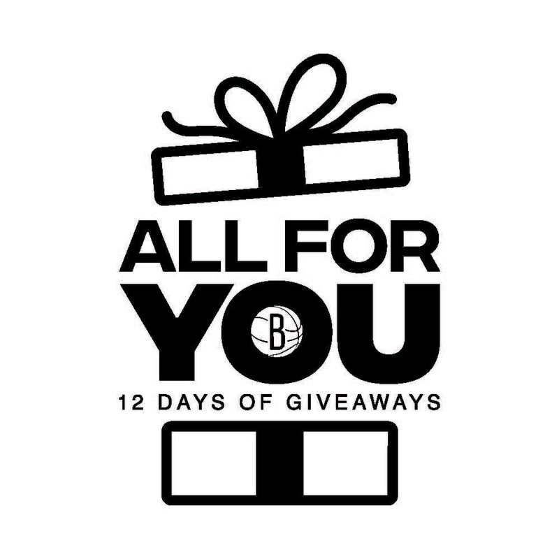 Brooklyn Nets All For You Fan Appreciation logo