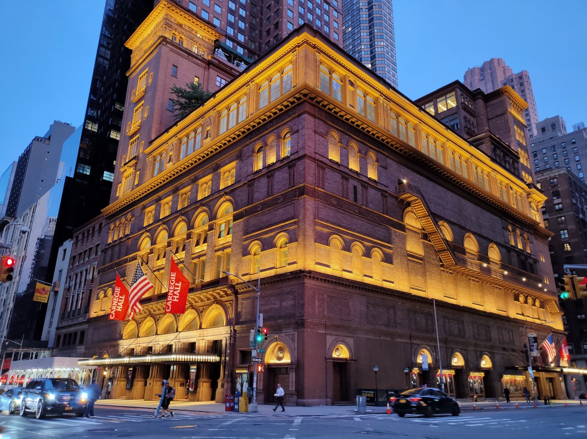 Carnegie Hall at Night