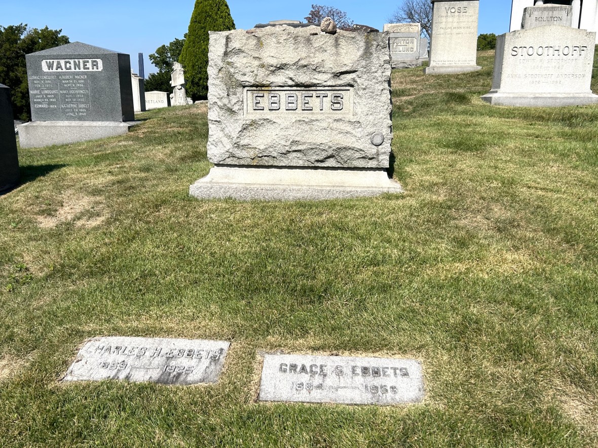 Charles Ebbets grave