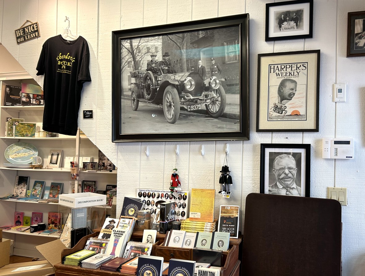 Theodore-s Bookstore interior