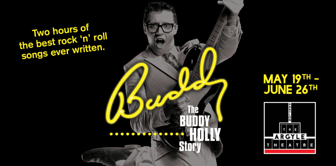 Buddy The Buddy Holly Story at the Argyle Theatre hero