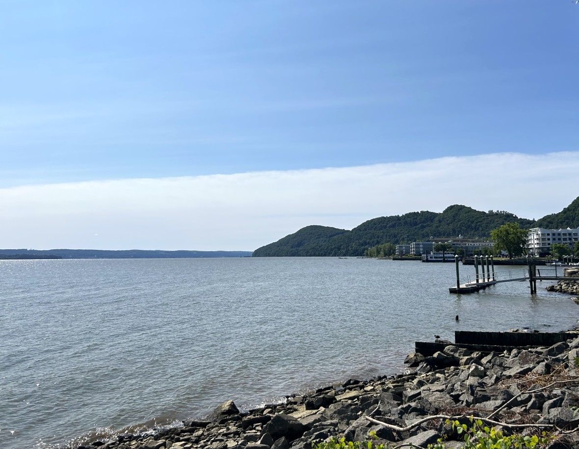 Emeline Park Hudson River view