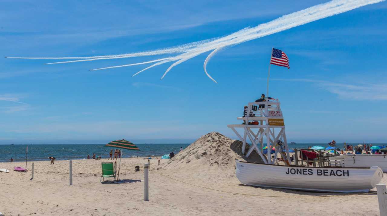 Airshow at Jones Beach in Long Island, NY