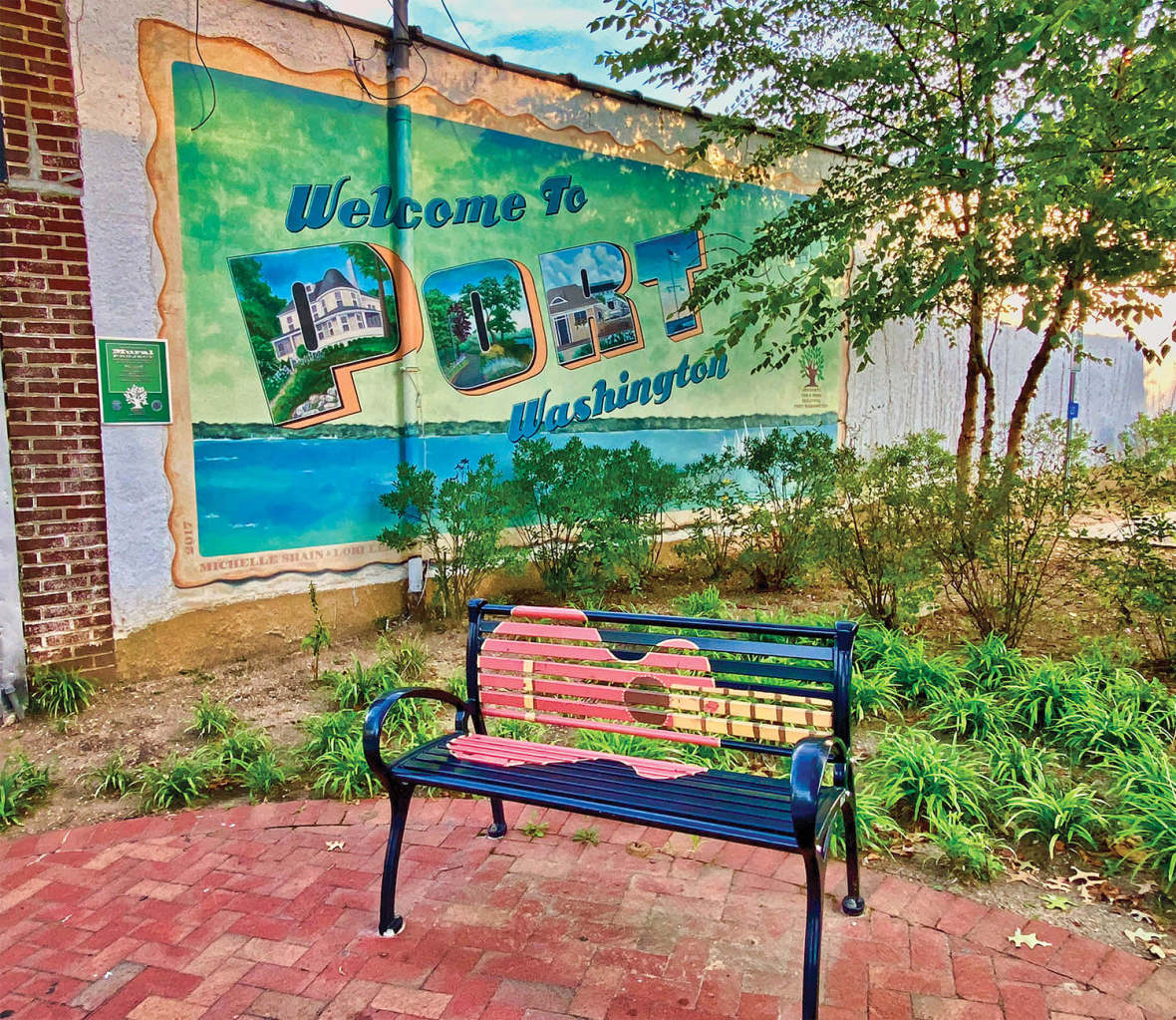 Welcome to Port Jefferson mural